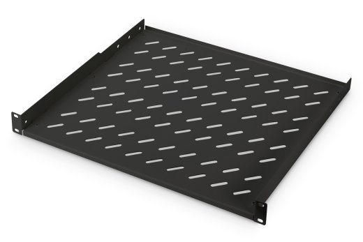 Digitus 1U Fixed Shelf for Racks DN-19 TRAY-1-400-SW The shelves for fixed mounting can be installed easy on the two front 483 mm (19“) profile rai...
