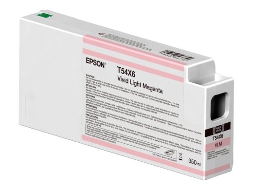Epson Singlepack T54X60N UltraChrome HDX/HD, 350 ml Ink Cartrige Vivid Light Magenta