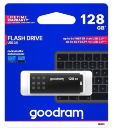 Goodram UME3 USB flash drive 128 USB Type-A 3.0 (3.1 Gen 1) Black