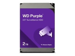 WD Hard Drive Purple Surveillance WD23PURZ - 2 TB - 3.5" - SATA 6 /s