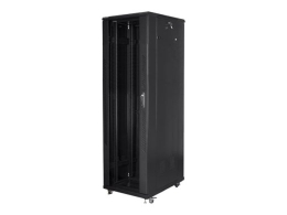 Lanberg Rack cabinet 19" free-standing 42U/600x1000 (flat pack) FF01-6042-12B Black