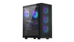 Case ENDORFY Ventum 200 ARGB MidiTower Not included ATX MiniITX Colour Black EY2A014