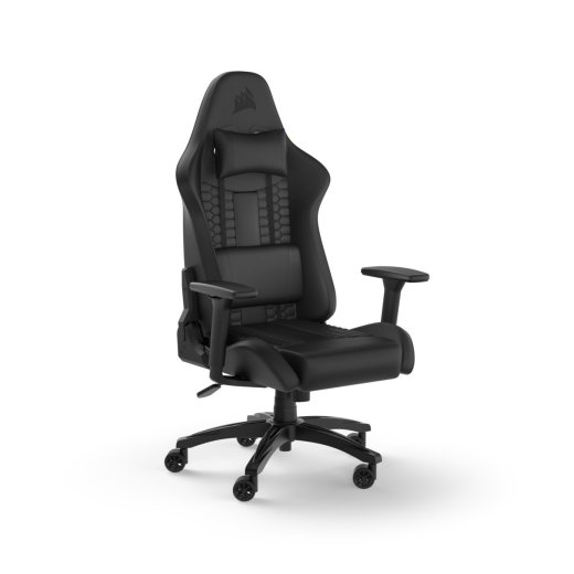 Gaming Chair TC100 Relaxed Leatherette Black