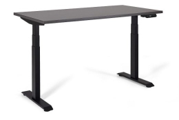 UNIQUE ACTIVE I Electric desk 140x70 cm Black