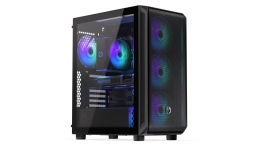 Case ENDORFY Arx 500 ARGB MidiTower Not included ATX MiniITX Colour Black EY2A011