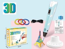 3D Pen, filament set with USB power cable