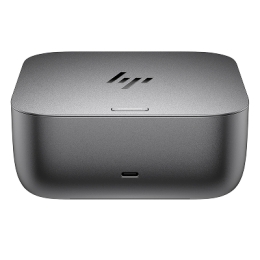 HP Thunderbolt 4 Dock G6 100W - 3x USB-A, 2x USB-C, 1x USB-C Thunderbolt 4, 2x DisplayPort, 1x HDMI, 1x RJ-45, Meteor Silver, 3 years