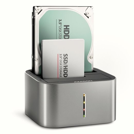 SSD ACC DOCK STATION USB-C/2.5"/3.5" SATA ADSA-DC AXAGON