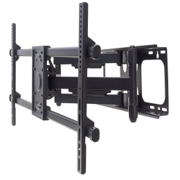 Manhattan TV & Monitor Mount, Wall, Full Motion, 1 screen, Screen Sizes: 37-75", Black, VESA 200x200 to 800x400mm, Max 75kg, LFD, Tilt & Swivel wit...