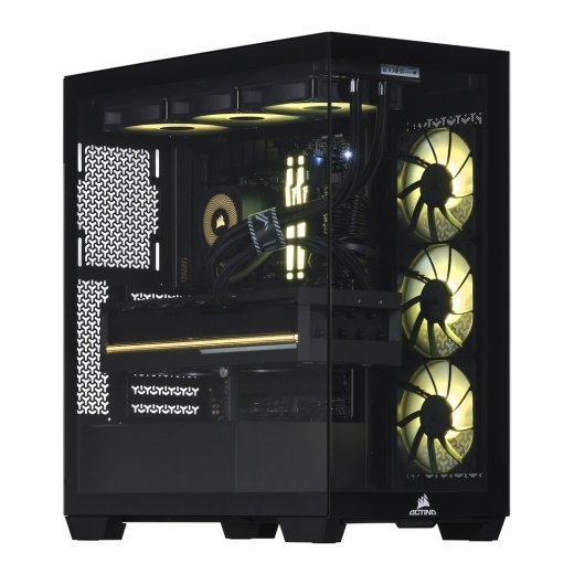 Actina 5901443415947 PC AMD Ryzen™ 7 7800X3D 32 DDR5-SDRAM 2 TB SSD AMD Radeon RX 9070 XT Midi Tower Black