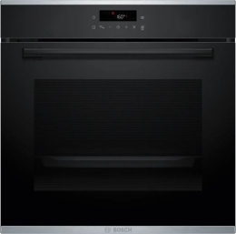 Bosch Oven HBA272BB3 71 L Electric Pyrolysis/Hydrolytic Touch control Height 59.5 cm Width 59.4 cm Black