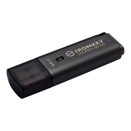 Kingston USB flash drive IronKey Locker Plus 50 G2 - USB 3.2 Gen 1 - 64 - black