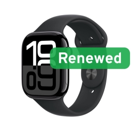 Apple Renewed Grade B Apple Watch Series 10 LTE 46mm Jet Black