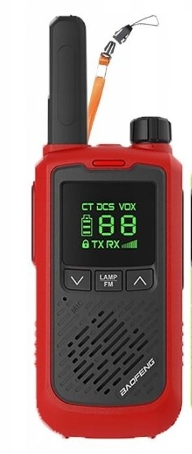 Walkie-Talkie Baofeng BF-T17 red, 2 pieces