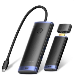 NB ACC DOCKING STATION 6IN1/USB-C 0.15M TPVBB VENTION