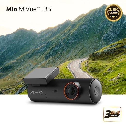 Mio Wi-Fi OTA and GPS Dash Cam MiVue J35 GPS (satellite)