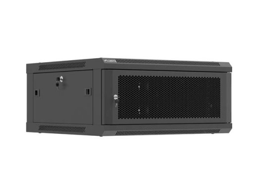 Lanberg Wall mounted installation cabinet 19" 4U 600X600 WF01-6604-23B Black