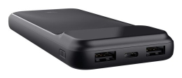 Trust 25882 power bank Lithium-Ion (Li-Ion) 10000 mAh Black