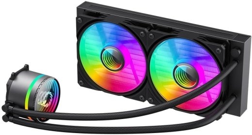 Gamemax CPU Liquid Cooler ICEBURG 240 INFINITY Black