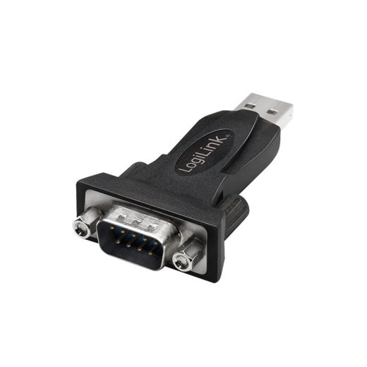 Logilink USB 2.0 adapter, USB A/M to DB9/M (RS232) Win 11