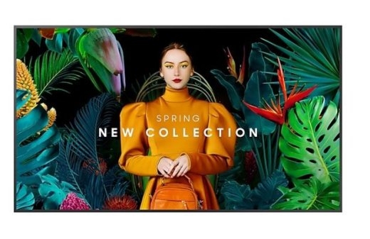Professional monitor QB85C 85 inches Glossy 16h/7 350(cd/m2) 3840x2160 (UHD) S10 Player (Tizen 7, VXT Ready) Wi-Fi/BT 3 years On-Site (LH85QBCEBGCXEN)