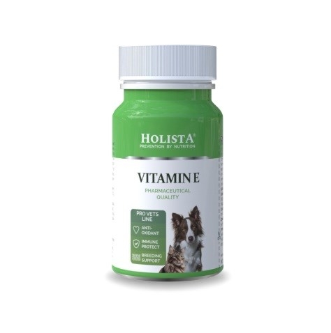 HOLISTA Vitamin E- supplements for dogs and cats - 90 tablets