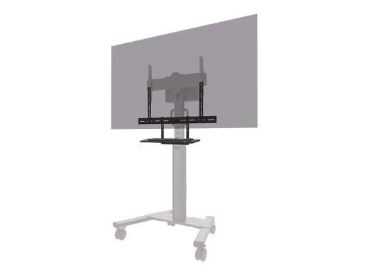 Neomounts Floor stand AV40-500BL Keyboard Shelf Kit Height adjustment 43-110 " Maximum weight (capacity) 2.5 kg Black