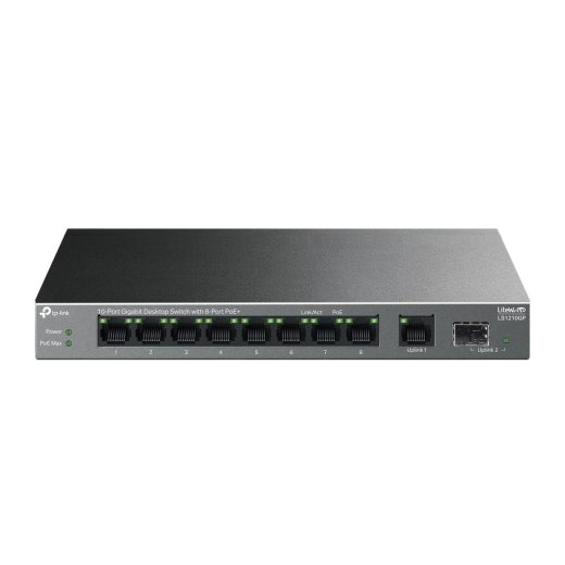 Switch TP-LINK LS1210GP PoE+ ports 8