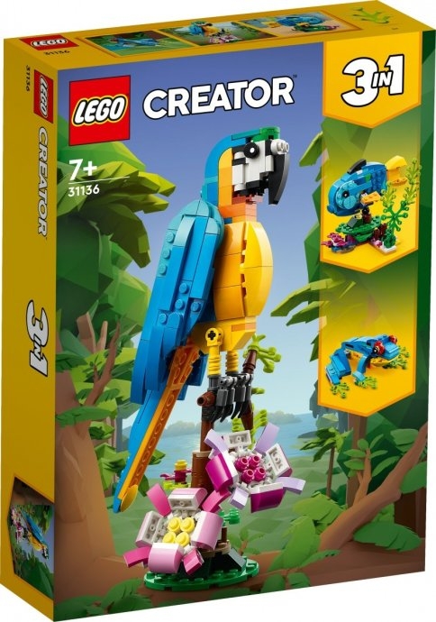 Blocks Creator 3in1 Exotic Parrot (31136)