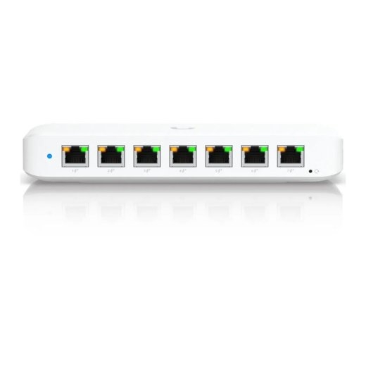 Ubiquiti Switch UniFi Switch Ultra - 8 Ports - 8x GE (10/100/1000) - 7x PoE+ - 1x PoE++