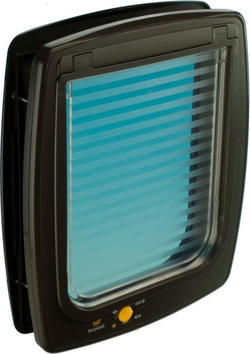 FERPLAST Swing 15 - Large dog door, brown
