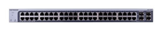 NETGEAR GS748Tv6 Managed L2/L3/L4 Gigabit Ethernet (10/100/1000) Black, Grey