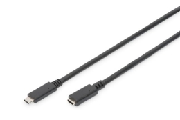 Digitus USB Type-C Gen2 extension cable, Type-C to C AK-300210-007-S
