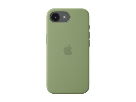 Apple iPhone 17e Silicone Case with MagSafe – Light Moss Apple