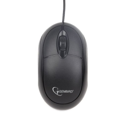 Gembird MUS-U-01 Optical USB mouse Wired Black