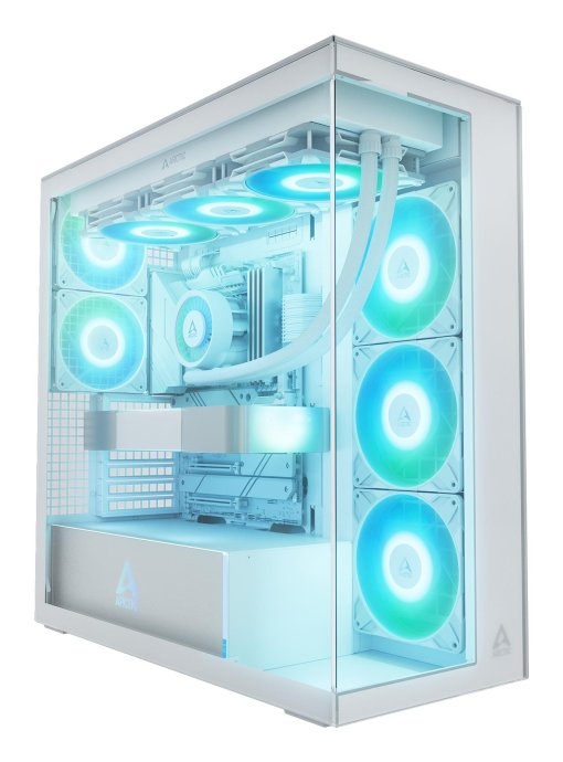 Case ARCTIC Xtender (White) MidiTower Not included Colour White ACPCC00014A