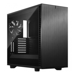 Define 7 Black TG Clear Tint ATX