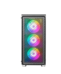 MARS MC-F BLACK ATX 4xARGB fans