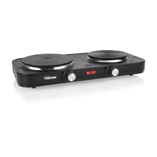 Tristar Table Hob KP-6152 Number of burners/cooking zones 2 Black Electric