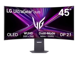 LG 45GX950A-B 45 " OLED 21:9 165 Hz 0.03 ms 5120 x 2160 pixels 275 cd/m² HDMI ports quantity 2 Black