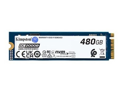 Kingston Data Center DC2000B - SSD - Enterprise - 480 - PCIe 4.0 x4 (NVMe)