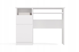 PORTO Left Desk, White