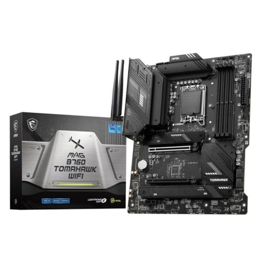 MSI Mainboard MAG B760 TOMAHAWK WIFI - ATX - Socket LGA1700 - Intel B760