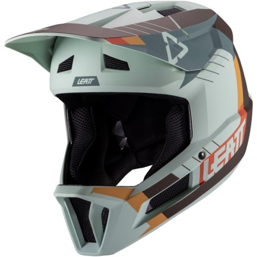 LEATT MTB Gravity 2.0 V25 Full-Face Cycling Helmet Size M mint