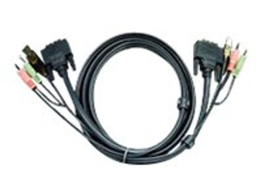 ATEN 2L-7D02UD - video / USB / audio cable - 1.8 m