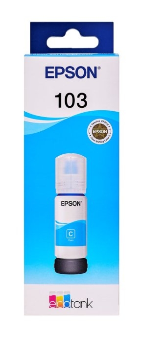 Epson 103 EcoTank Cyan ink bottle