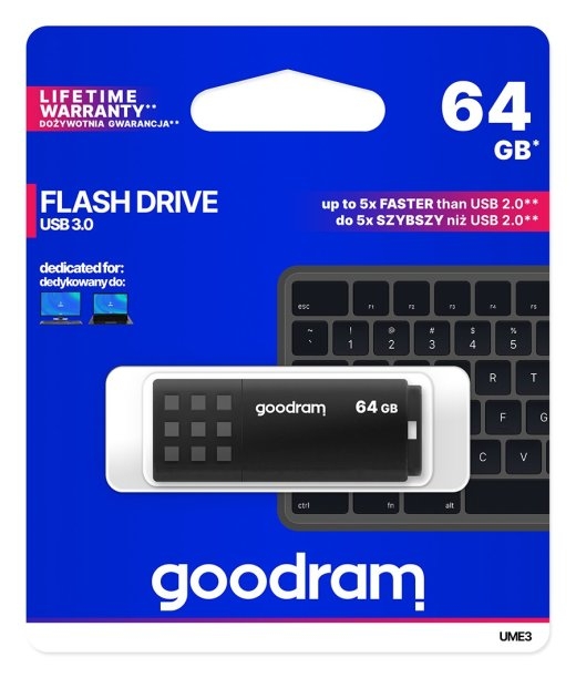 Pendrive UME3 64GB USB 3.0