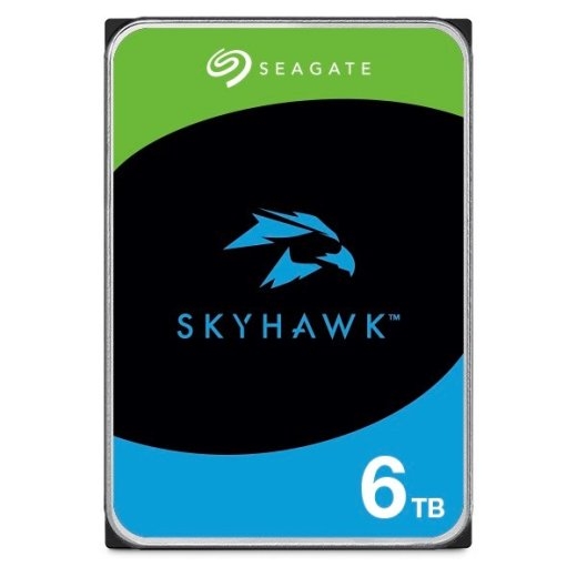Seagate SkyHawk internal hard drive 6 TB 256 MB 3.5" Serial ATA III (ST6000VX009)