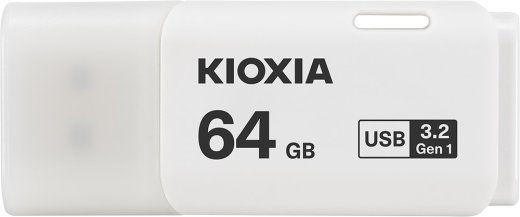 Kioxia TransMemory U301 USB flash drive 64 USB Type-A 3.2 Gen 1 (3.1 Gen 1) White