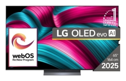 LG OLED evo AI OLED65C51LA TV 165.1 cm (65") 4K Ultra HD Smart TV Wi-Fi Black